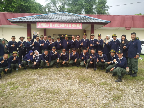 Balai Ksda Sumatera Barat Menyelenggarakan Pelatihan Menembak Tahun 2019