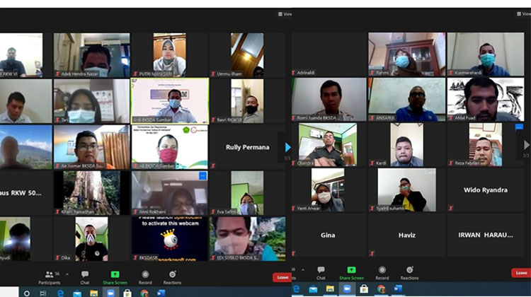 Arahan Kepala Balai BKSDA Sumbar Tentang Pencegahan, Penanganan dan Pelaporan Covid-19 Lingkup Balai BKSDA Sumbar