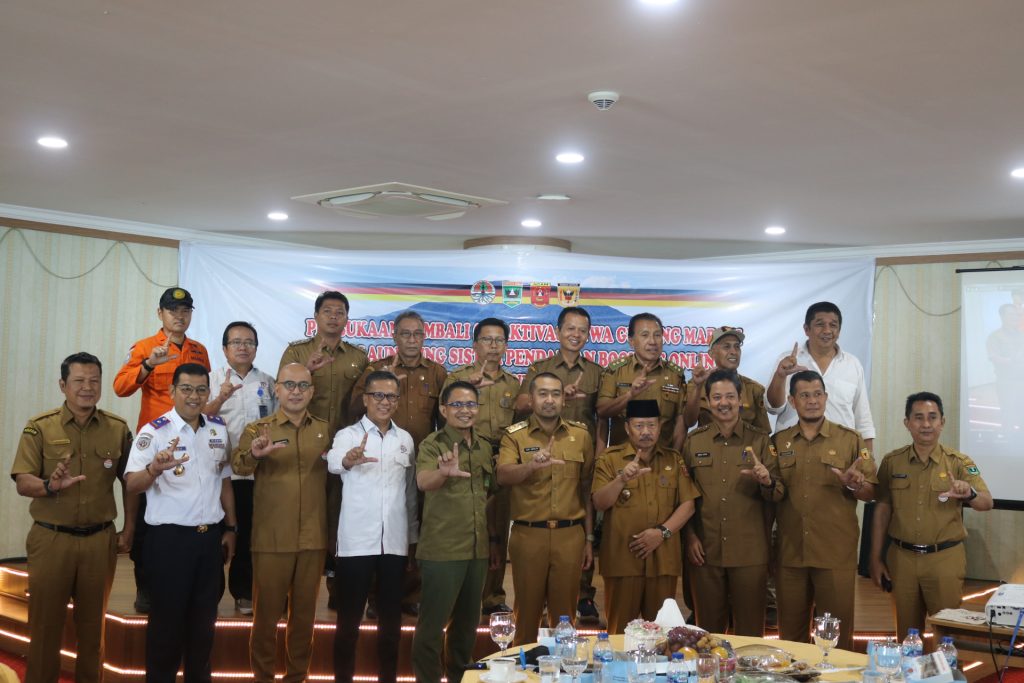 WAKIL GUBERNUR SUMATERA BARAT MERESMIKAN SISTEM PENDAKIAN BOOKING ONLINE TWA GUNUNG MARAPI PERTAMA DI INDONESIA