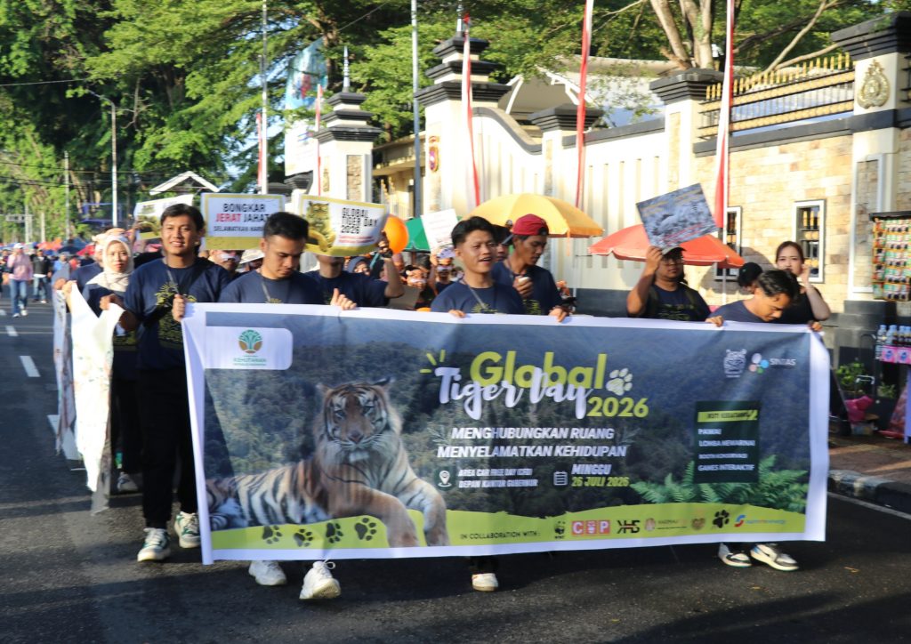 Momen memperingati Global Tiger Day 2026 berlangsung begitu meriah!